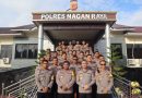 Polres Nagan Raya sambut kedatangan Mahasiswa STIK/PTIK Lemdiklat Polri Angkatan Ke-83/WPS.
