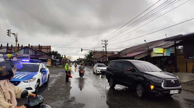 Sambut Ramadhan 1447 H, Satlantas Polres Nagan Raya Gelar Patroli Simpatik Ciptakan Kamseltibcar Lantas