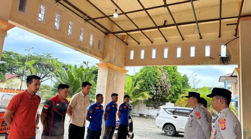 Satbinmas Polres Nagan Raya Perkuat Sinergi dengan BPBD, Tingkatkan Kamtibmas Melalui Silaturahmi dan Koordinasi