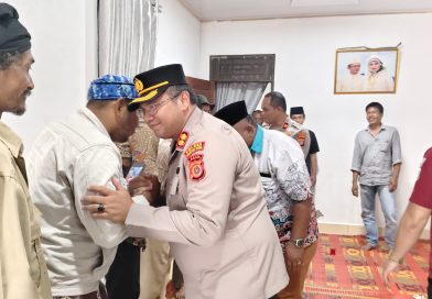 Kapolres Nagan Raya Bersilaturahmi dengan Pimpinan Pesantren Bhabul Muqarama Ala Nurilah Darussalam