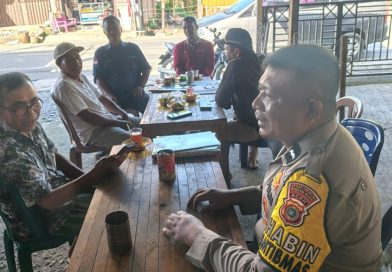 Personel Polsek Beutong Melaksanakan Saweu Keude Kupi, Mempererat Silaturahmi Dan Menjaga Harkamtibmas di Tengah Masyarakat