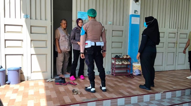 Polsek Beutong laksanakan sambang dan pengawasan dapur mbg di desa blang seumot