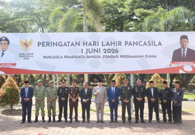 Bupati Nagan Raya Pimpin Upacara Peringatan Hari Pancasila Tahun 2026