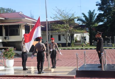 Polres Nagan Raya gelar upacara peringatan hari lahir pancasila ke-81 tahun 2026