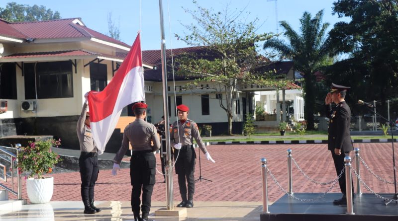 Polres Nagan Raya gelar upacara peringatan hari lahir pancasila ke-81 tahun 2026