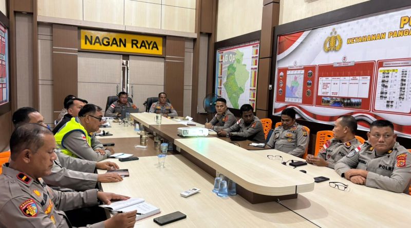 Kapolda Aceh Pimpinan Raoat Zoom Bersama Jajaran, Bahas Kesiapan Hut Bhayangkara KE-80 Hingga Antisipasi Karhutla