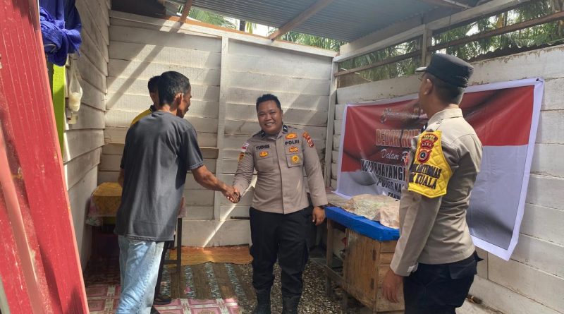 Sambut Hari Bhayangkara ke-80, Polres Nagan Raya Gelar Aksi Bedah Rumah Warga Kurang Mampu