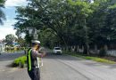 Satlantas Polres Nagan Raya Laksanakan Pengaturan Arus Lalu Lintas, Wujudkan Kamseltibcarlantas yang Aman dan Kondusif