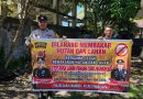 Polsek Darul Makmur Sosialisasikan Pencegahan Karhutla, Ajak Masyarakat Stop Pembakaran Hutan dan Lahan