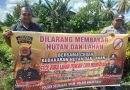 Polsek Seunagan Timur Sosialisasikan Pencegahan Karhutla, Ajak Masyarakat Stop Pembakaran Hutan dan Lahan