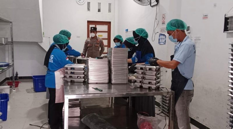 Polsek Seunagan Patroli Sambang dan Awasi Dapur SPPG, Pastikan Distribusi MBG Berjalan Aman