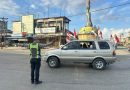 Satlantas Polres Nagan Raya Gelar Strong Point Pagi, Wujudkan Kamseltibcarlantas di Jam Sibuk