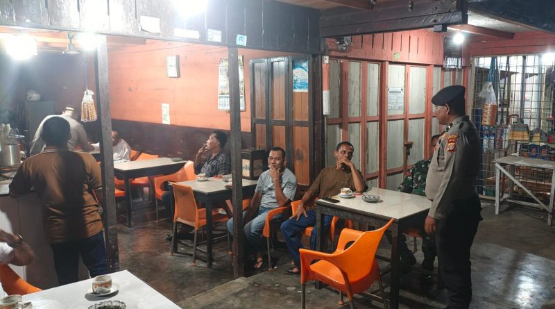 Polsek Seunagan Timur Gelar Patroli Malam, Antisipasi Gangguan Kamtibmas dan Aksi Premanisme