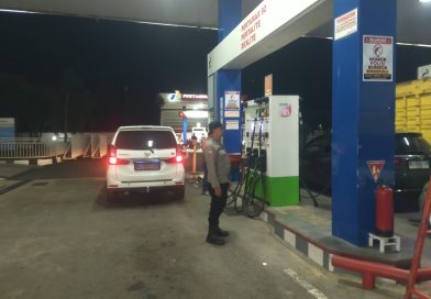 Polsek Kuala Patroli SPBU Blang Muko, Antisipasi Penimbunan dan Kelangkaan BBM