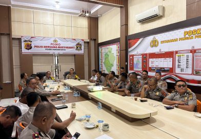 Polres Nagan Raya Ikuti Anev Mingguan Program Prioritas Kapolri “Polisi Bersama Masyarakat”